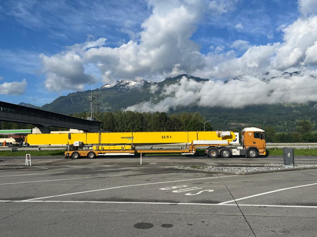 Transport Hallenkran